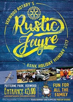 Rotary Rustic Fayre 2017 programme front cover
