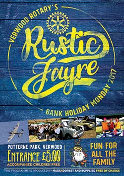 Rotary Rustic Fayre 2017 programme front cover