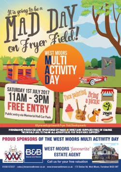 West Moors MAD 2017 programme front cover