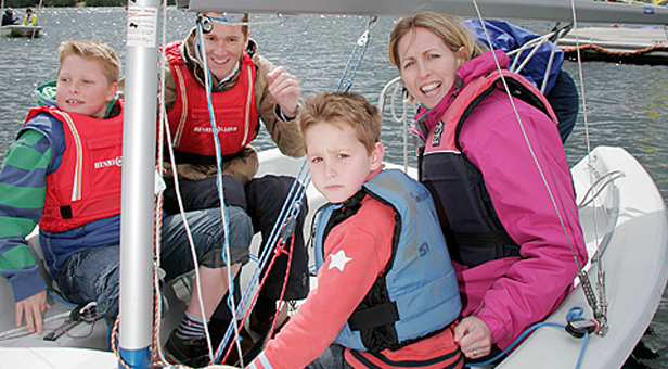 Sailing at the Spinnaker Club
