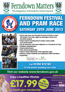 Ferndown Matters Spring 2013 front cover