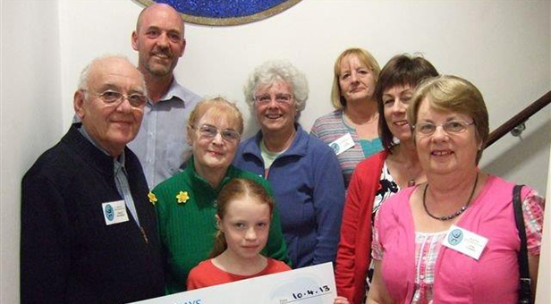 MUGA talented youth cheque @Hub