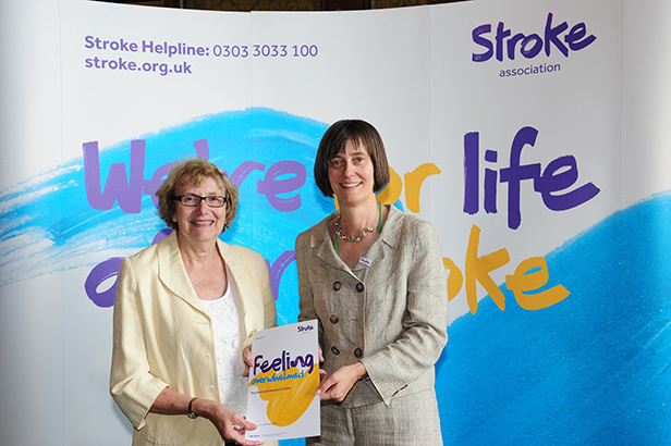 Annette Brooke, MP for Mid Dorset and North Poole, joined forces with the Stroke Association