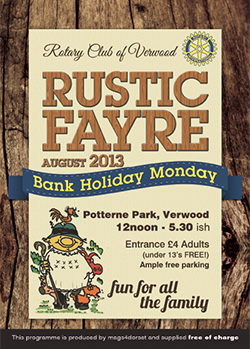 Rustic Fayre 2013 front cover