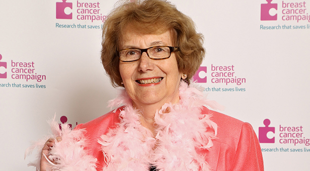 Annette Brooke in the pink