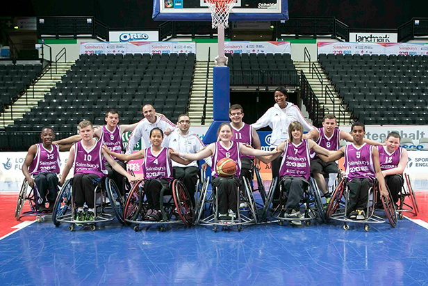 England South Wheelchair Basketball Team