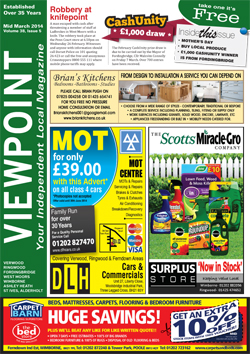 Viewpoint magazine March 2014 front cover