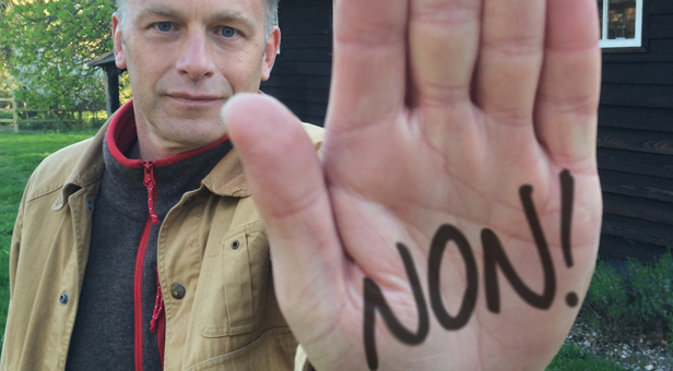 Chris Packham says NON! to Air France monkey flights during National Anti-Vivisection Society’s 35th Lab Animal Week