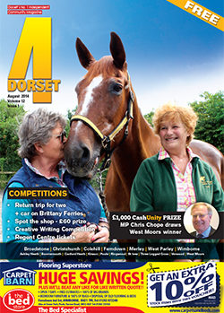 4Dorset magazine August 2014 front cover