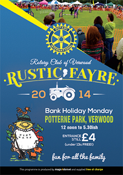 Rustic Fayre Programme 2014 front cover