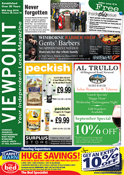 Viewpoint Magazine August 2014 front cover