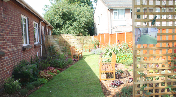 The Bookerie Reading Garden at Oakdale Library 