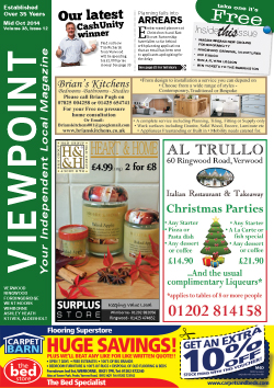 Viewpoint October 2014