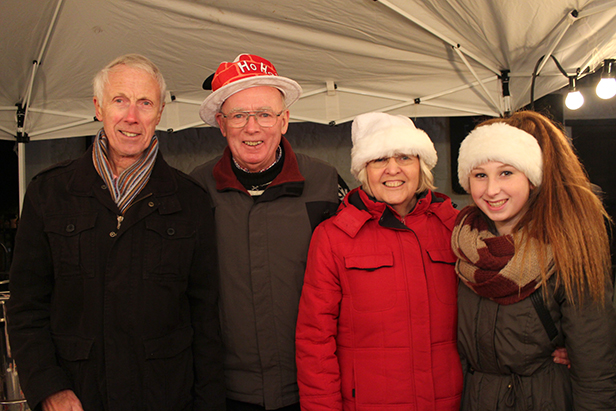 Brian Walker, Michael Beer, Margaret Moran and Ailse Collier