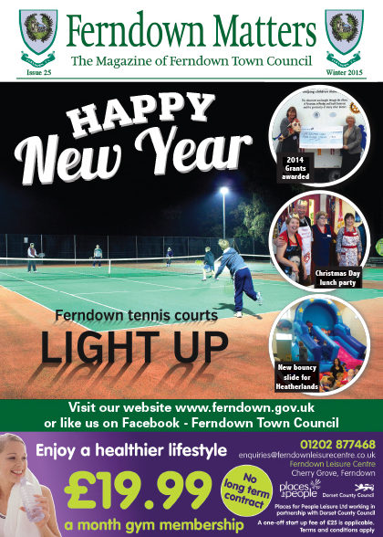 Ferndown Matters Winter 2015 front cover