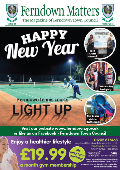 Ferndown Matters Winter 2015 front cover