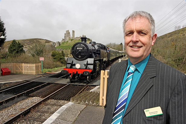 Swanage Railway general manager Richard Jones