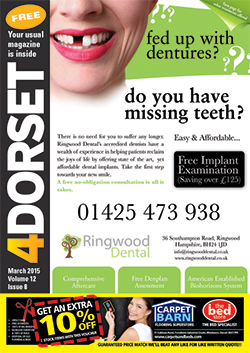 4Dorset March 2015 wrap cover