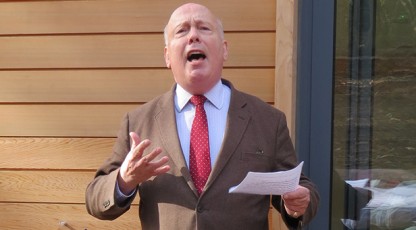 Lord Julian Fellowes opens the Thomas Hardy Centre