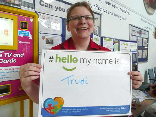 Hello my name is Trudi - Matron - Older Persons Medicine