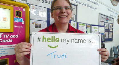 ‘Hello my name is’ campaign