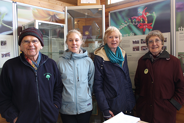 Friends of Cherry Tree Nursery, l-r Ray Gibbs, Sophie Hoff, Shirley Herrington and Joyce Buddell