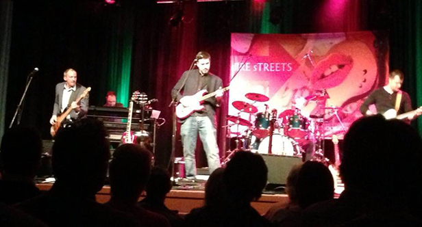 Dire Streets performing at the Barrington Theatre