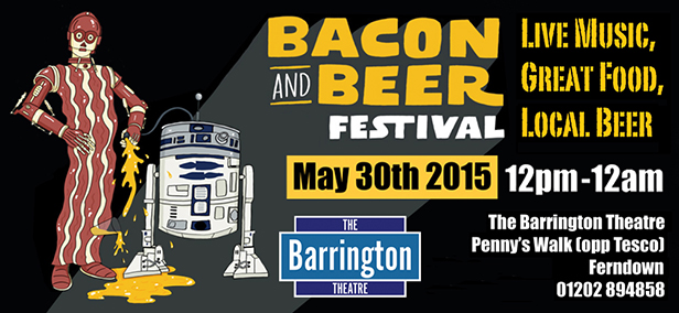 Bacon & Beer Festival banner