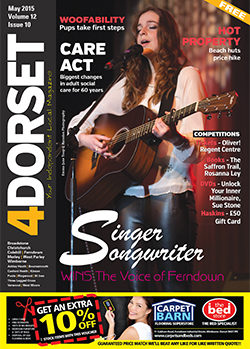 4Dorset magazine May 2015 front cover
