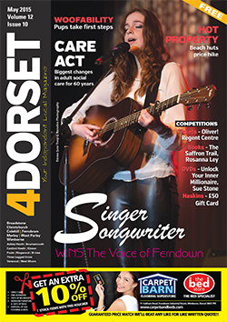 4Dorset magazine May 2015 front cover