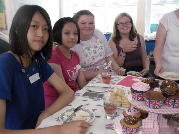 Ferndown Upper School tea party