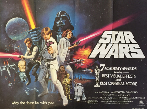 Star Wars film poster