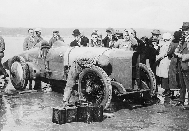 Original Sunbeam 350hp at Pendine