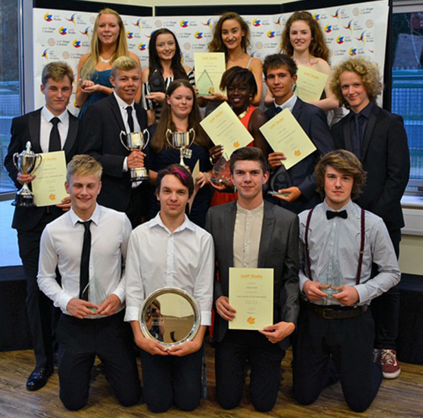 Some of the winners of the LeAF Studio Awards 2015