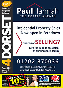 4Dorset August 2015 front cover wrap