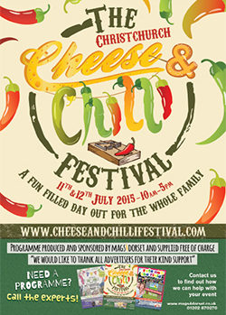 Christchurch Cheese & Chilli Festival programme