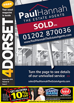 4Dorset magazine September 2015 front cover