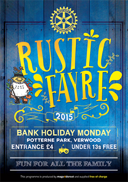 Rustic Fayre Programme 2015 front cover
