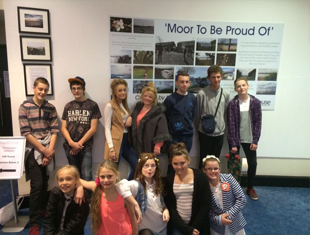 Young people from Turlin Moor created the project at Lighthouse, Poole