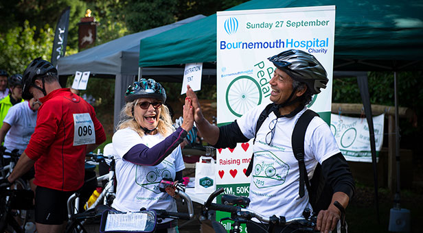 Bournemouth Hospital Charity's cycling event Pedal Power