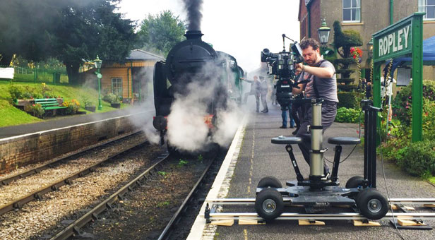 Filming-on-the-watercress-line