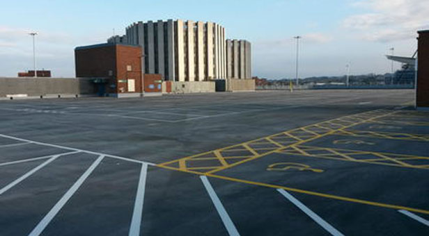 Shoppers 1 car park after the extensive repair work.