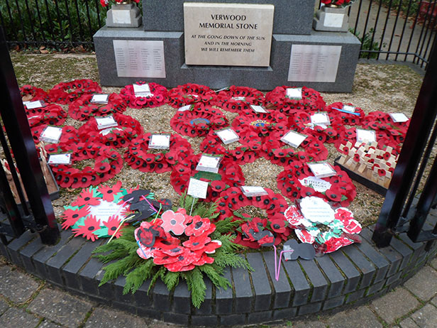 Verwood Memorial Armistice Day