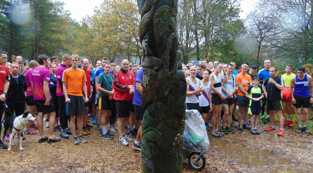 Over 400 runners, including 10 from Christchurch and East Dorset District Council, braved the wind and rain to be part of the first parkrun at Moors Valley Country Park on 7 November
