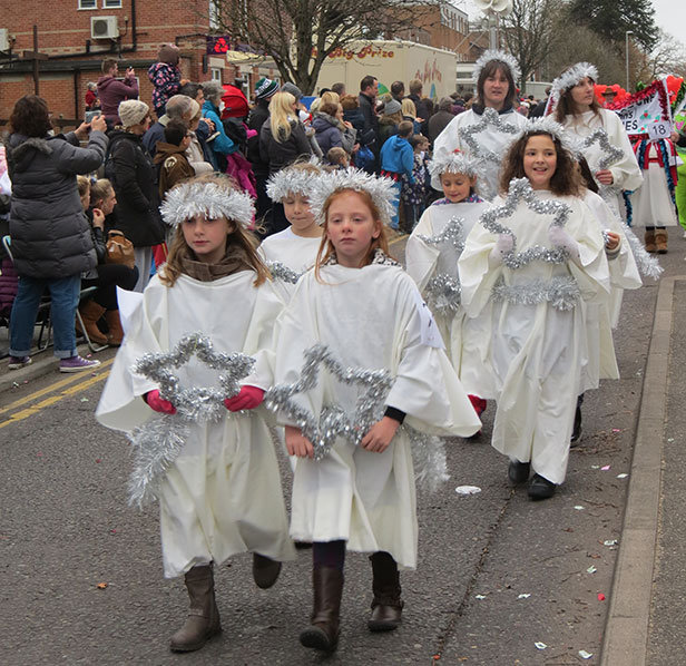 Broadstone Christmas Parade Angels