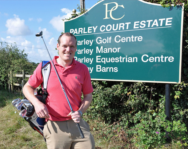 Daryl Dampney, manager of Parley Golf Centre.