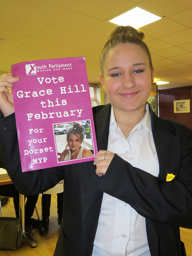 UK YOuth Parliament candidate Grace Hill