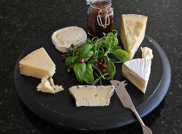 Cheese Board by Taste of Dorset 2015 award winner Chalke Valley Cheese