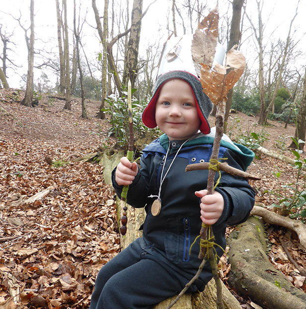 Forest School fun Dorset Wildlife Trust