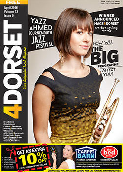 4Dorset magazine April 2016 front cover